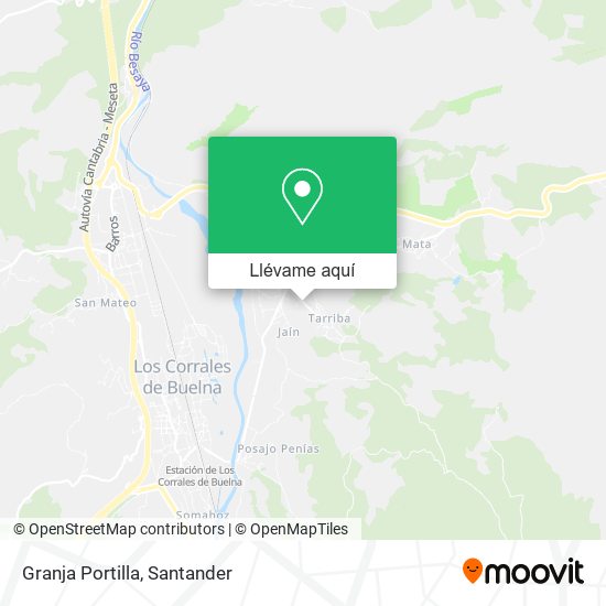 Mapa Granja Portilla