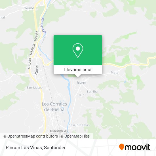 Mapa Rincón Las Vinas