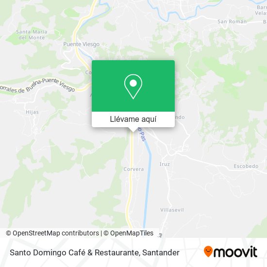 Mapa Santo Domingo Café & Restaurante
