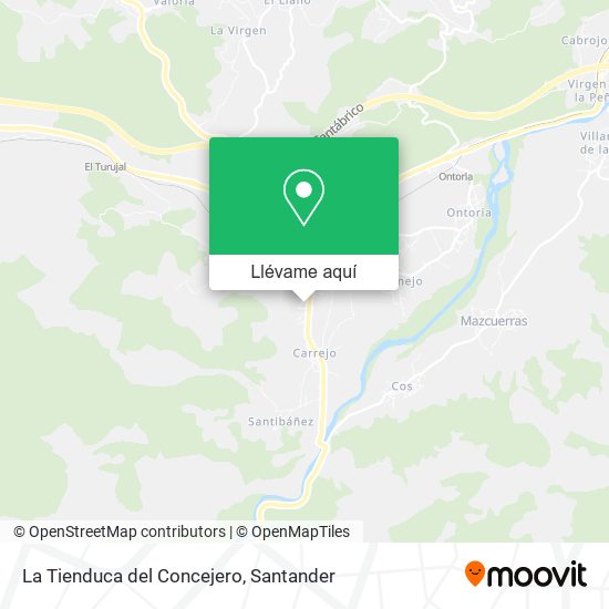 Mapa La Tienduca del Concejero