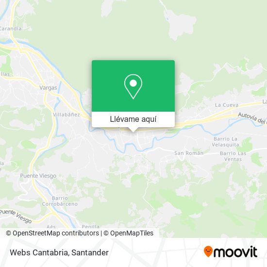 Mapa Webs Cantabria