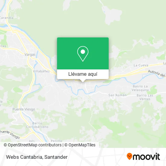 Mapa Webs Cantabria