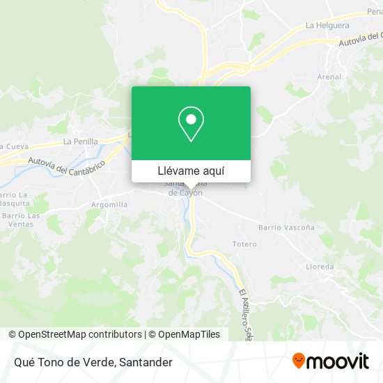 Mapa Qué Tono de Verde