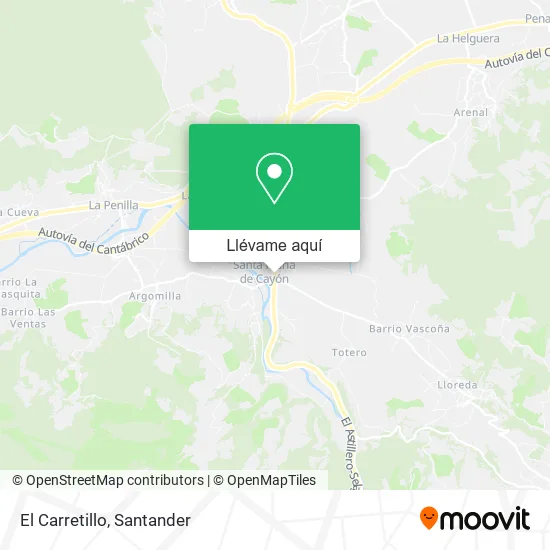 Mapa El Carretillo