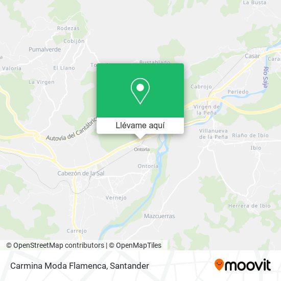Mapa Carmina Moda Flamenca