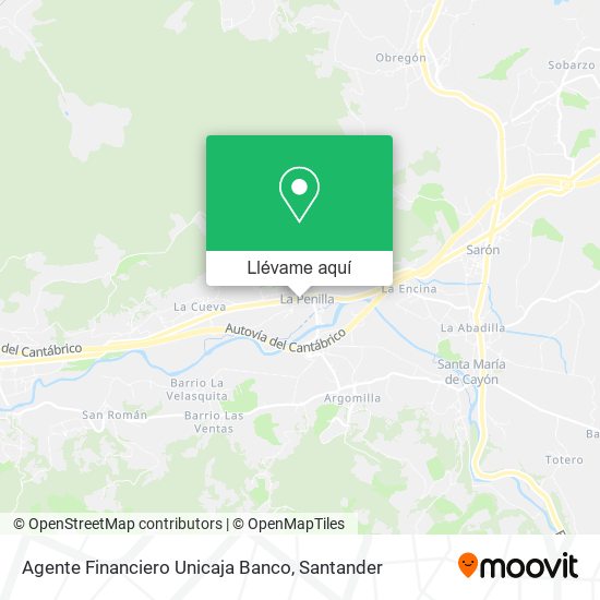Mapa Agente Financiero Unicaja Banco