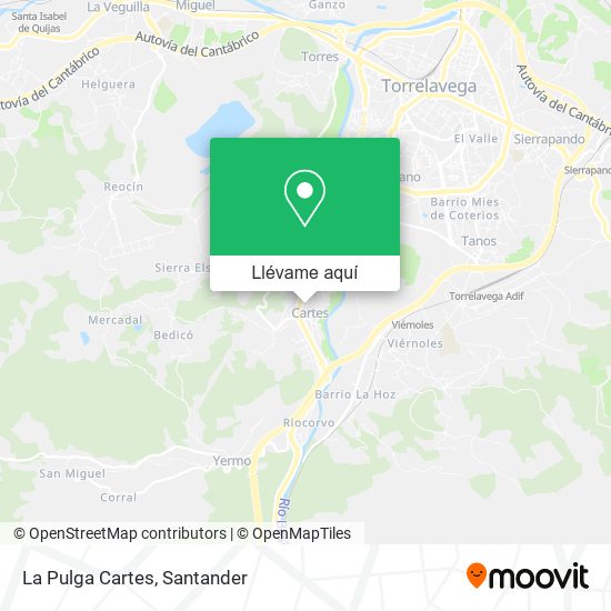 Mapa La Pulga Cartes