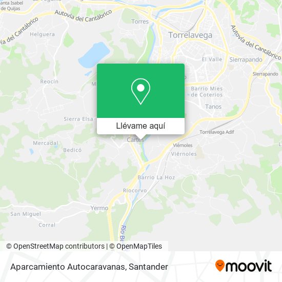 Mapa Aparcamiento Autocaravanas