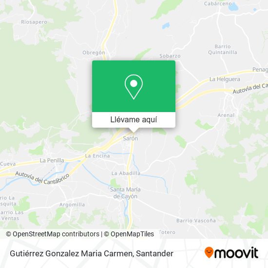 Mapa Gutiérrez Gonzalez Maria Carmen