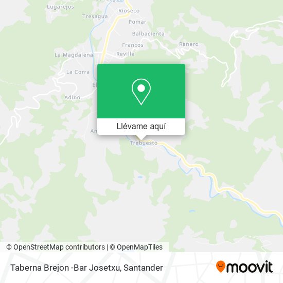 Mapa Taberna Brejon -Bar Josetxu