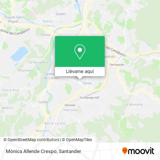 Mapa Mónica Allende Crespo