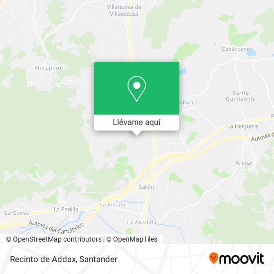 Mapa Recinto de Addax