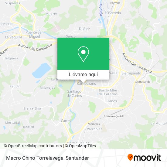 Mapa Macro Chino Torrelavega