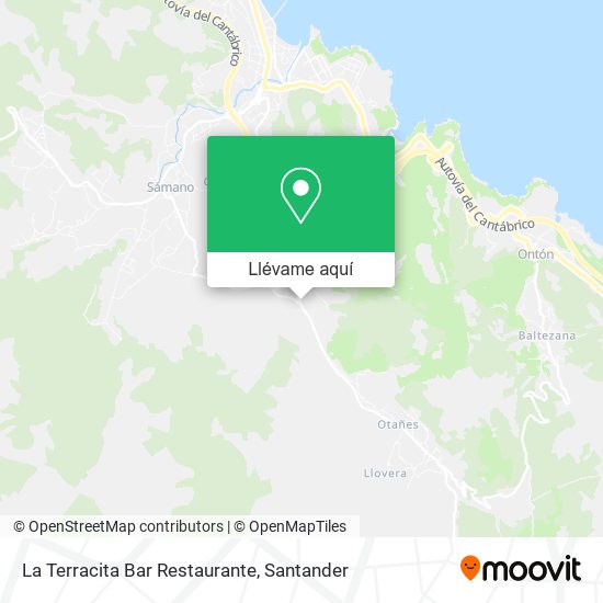 Mapa La Terracita Bar Restaurante