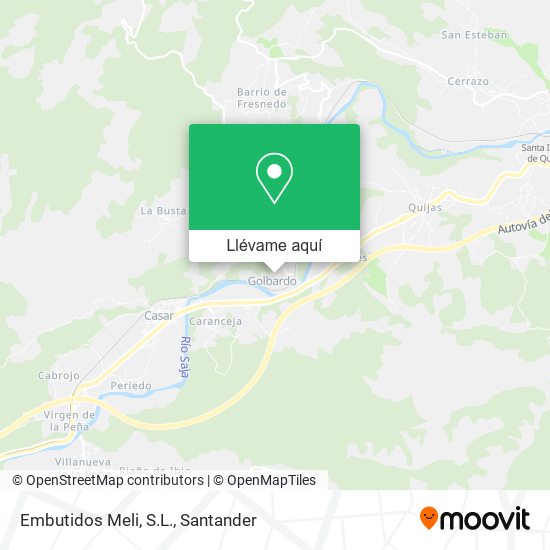 Mapa Embutidos Meli, S.L.