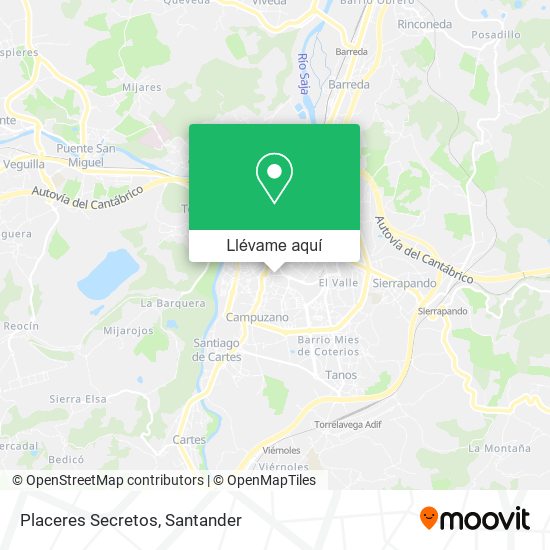 Mapa Placeres Secretos
