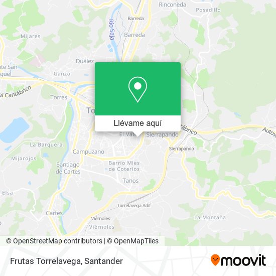 Mapa Frutas Torrelavega