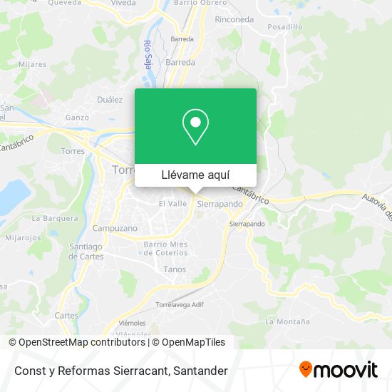 Mapa Const y Reformas Sierracant