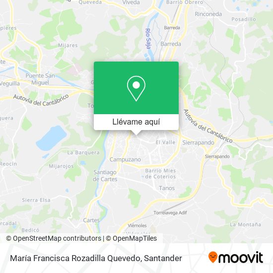 Mapa María Francisca Rozadilla Quevedo