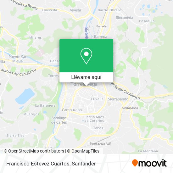 Mapa Francisco Estévez Cuartos