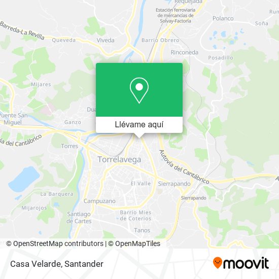 Mapa Casa Velarde