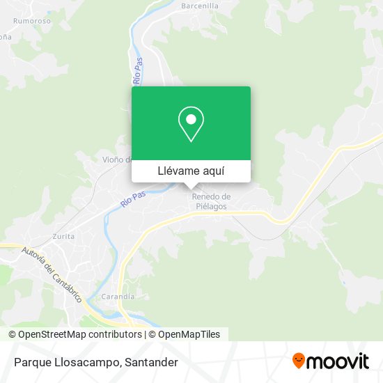 Mapa Parque Llosacampo