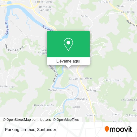 Mapa Parking Limpias