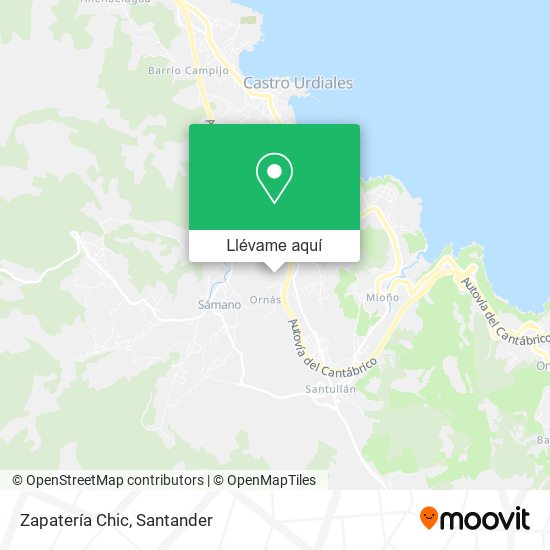 Mapa Zapatería Chic