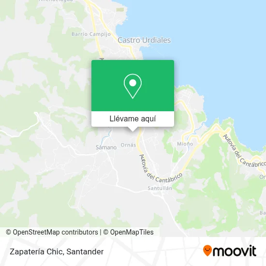 Mapa Zapatería Chic