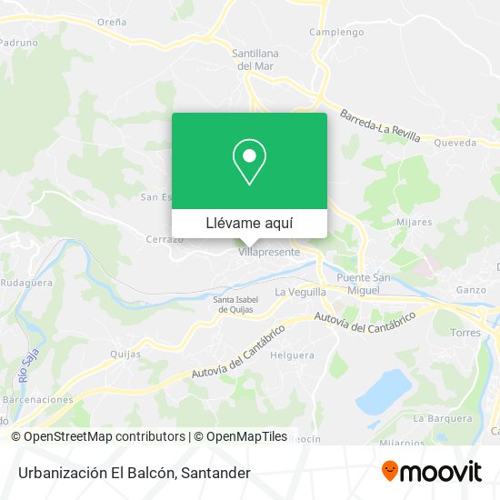 Mapa Urbanización El Balcón