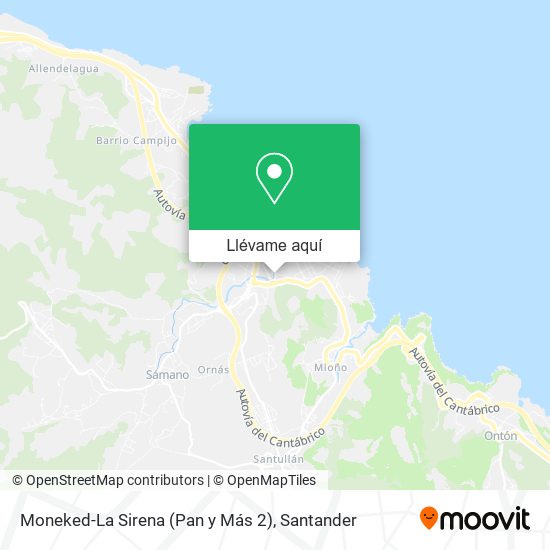Mapa Moneked-La Sirena (Pan y Más 2)