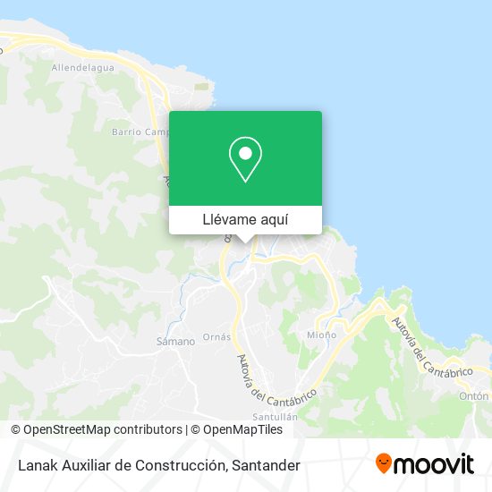 Mapa Lanak Auxiliar de Construcción