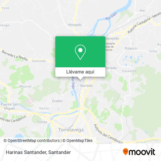 Mapa Harinas Santander