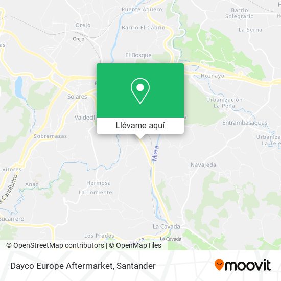 Mapa Dayco Europe Aftermarket