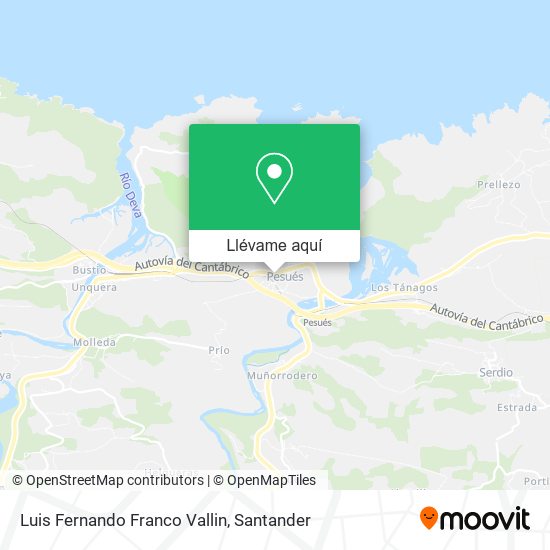 Mapa Luis Fernando Franco Vallin