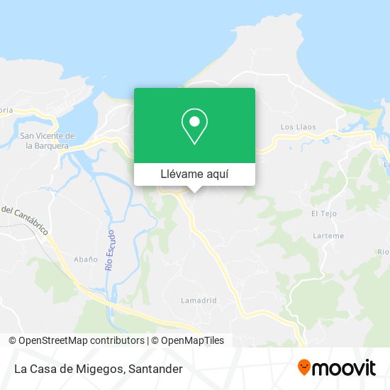 Mapa La Casa de Migegos