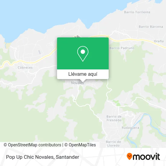 Mapa Pop Up Chic Novales