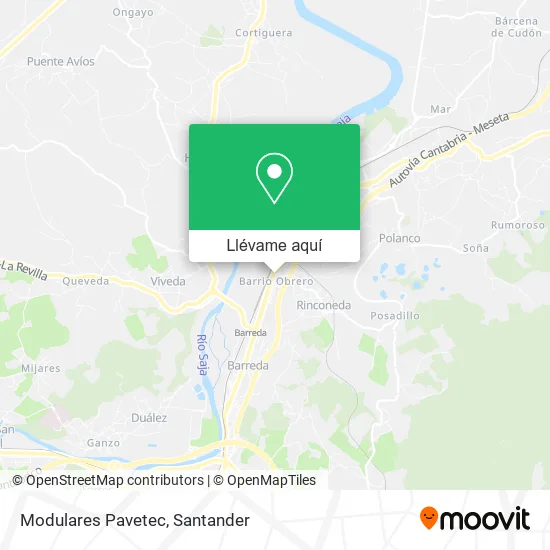 Mapa Modulares Pavetec