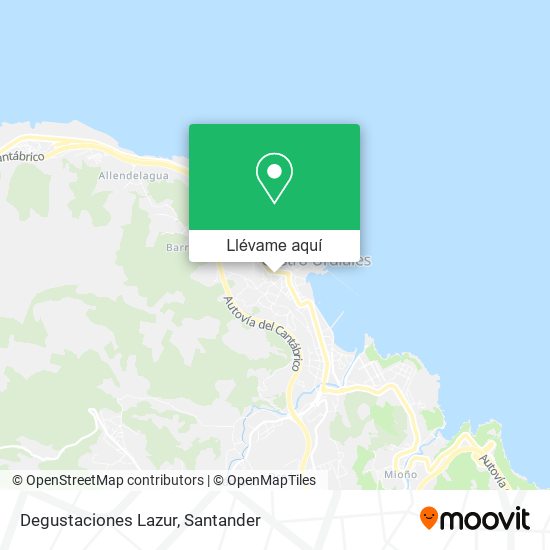 Mapa Degustaciones Lazur