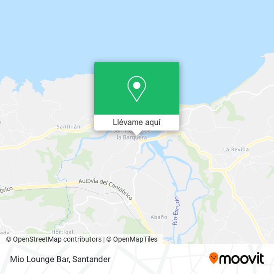 Mapa Mio Lounge Bar