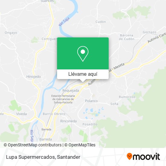 Mapa Lupa Supermercados