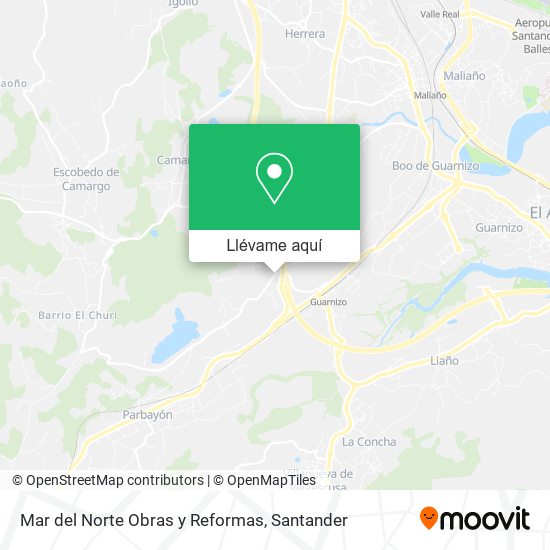 Mapa Mar del Norte Obras y Reformas