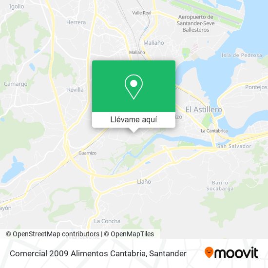 Mapa Comercial 2009 Alimentos Cantabria