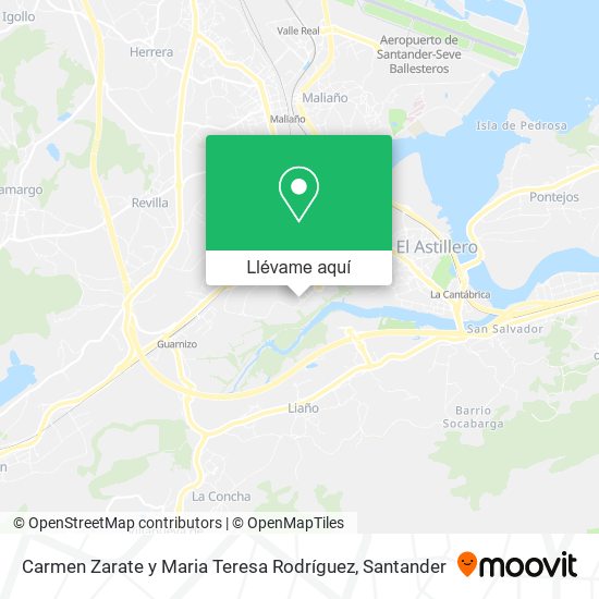 Mapa Carmen Zarate y Maria Teresa Rodríguez