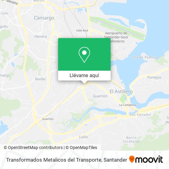 Mapa Transformados Metalicos del Transporte