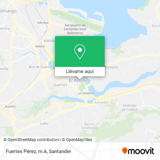 Mapa Fuertes Pérez, m.A