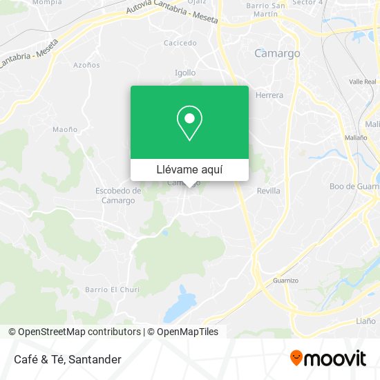 Mapa Café & Té