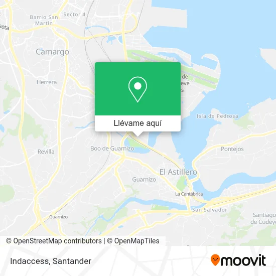 Mapa Indaccess