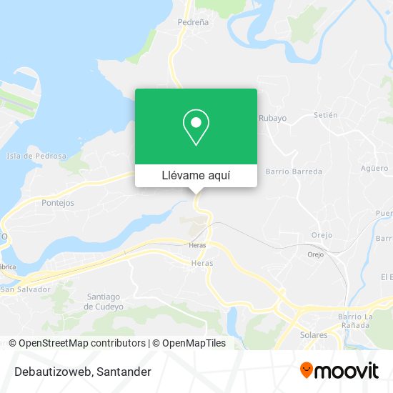 Mapa Debautizoweb