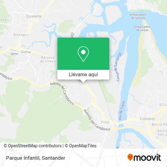 Mapa Parque Infantil